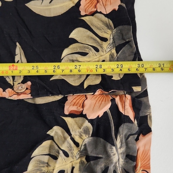 Jamaican Jaxx Shirt Mens Size XL Silk button down floral - Picture 5 of 8